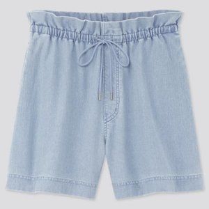 Uniqlo Denim-colored Jersey Shorts